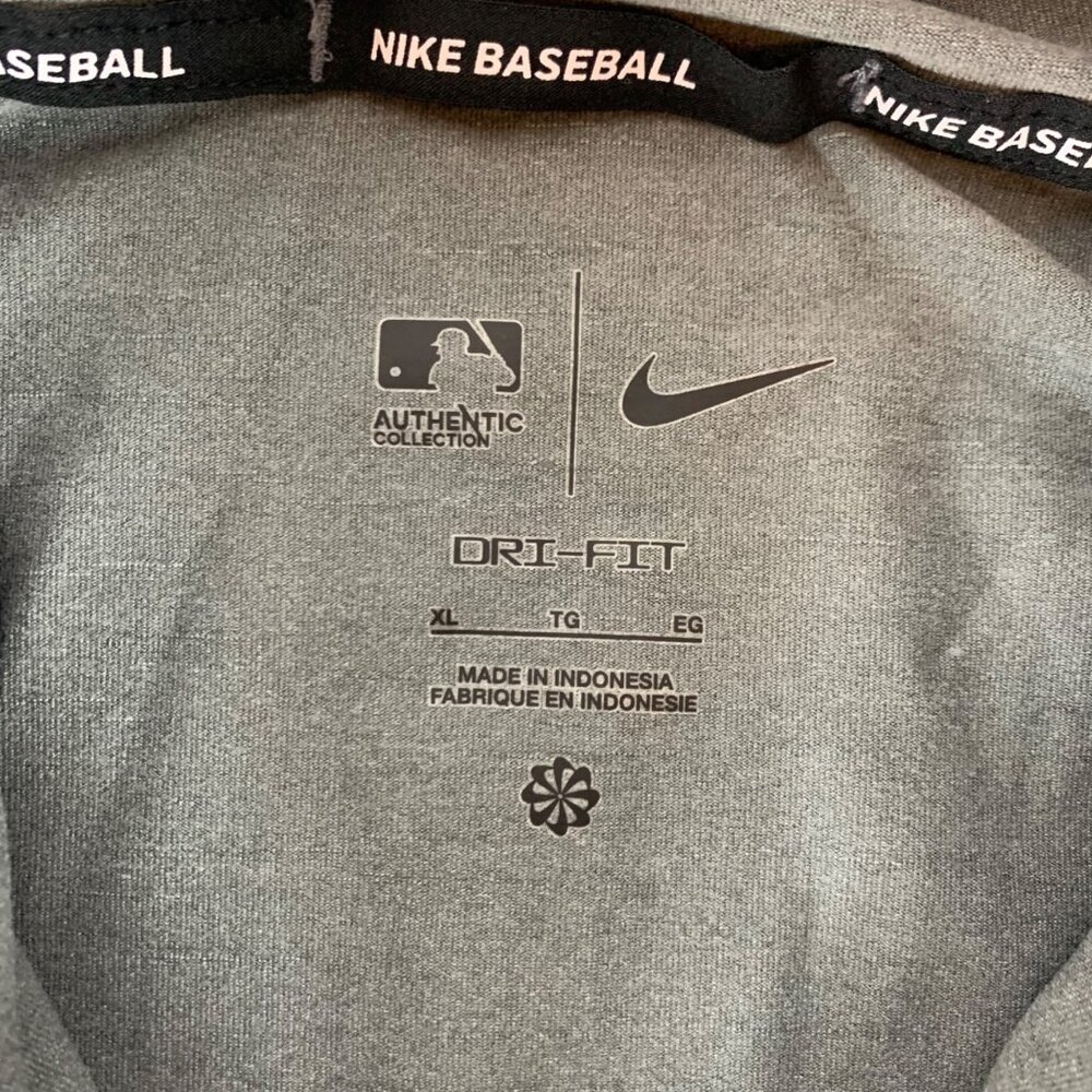 Toronto Blue Jays MLB Nike Dri Fit Authentic Collection Full Zip Hoodie Mens XL - Picture 5 of 8